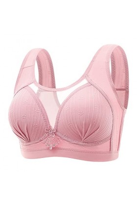 Soutien-gorge rembourré pour femme - Bustier doux - Bralette - Correcteur de posture - Confortable - Maintien solide - Gros s