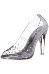 Pleaser Clearly 420, Escarpins femme - Transparent - Transparent Clr Lucite , 41 EU
