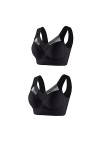 Soutien-gorge en dentelle sans coutures pour femme - Soutien-gorge push-up doux - Rembourré - Mode Yoga Sports - Soutien-gorg
