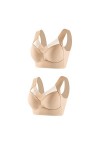 Soutien-gorge en dentelle sans coutures pour femme - Soutien-gorge push-up doux - Rembourré - Mode Yoga Sports - Soutien-gorg