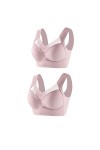 Soutien-gorge en dentelle sans coutures pour femme - Soutien-gorge push-up doux - Rembourré - Mode Yoga Sports - Soutien-gorg