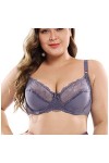 Femmes Anneau en Acier Soutien-Gorge Sexy Dentelle Confortable Collecté Réglable Soutien-Gorge Sous-vêtements Mousseline Ling