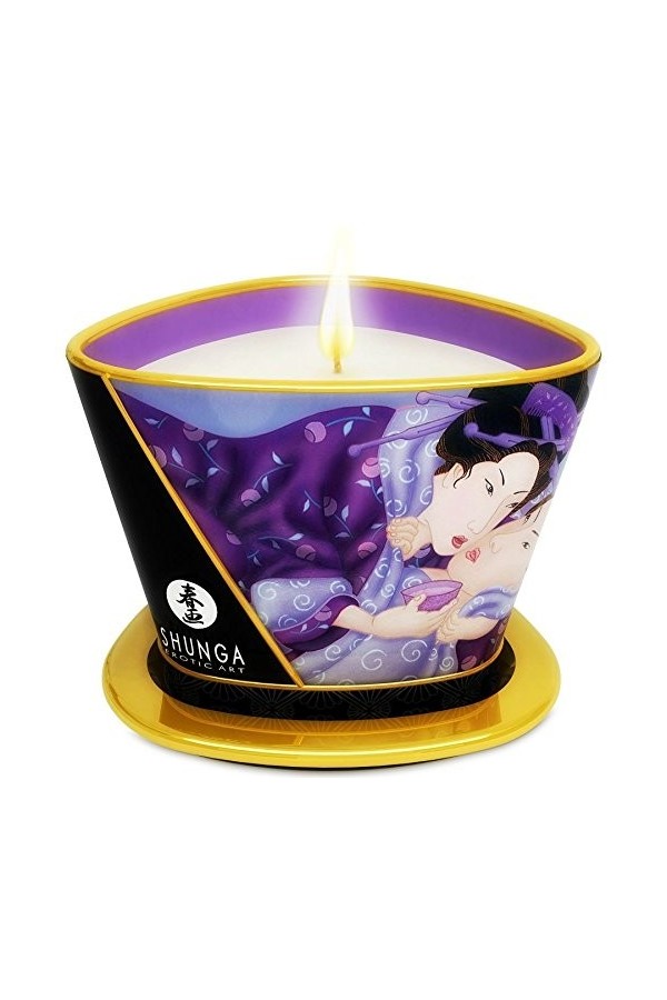 SHUNGA CANDELIGHT MINI BOUGIE MASSAGE CARESS PAR FRUITS EXOTIQUES 170ML