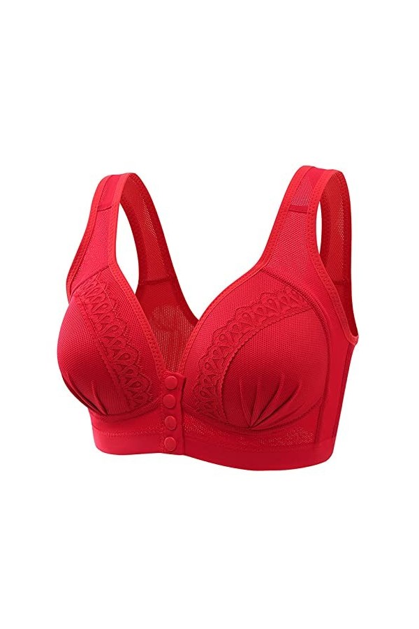 Générique Soutien Gorge 100D Sexy, Femme-Gorge Décontracté À Épaulettes De Couleur Unie Pour Les Bustier Sexy Harnais Gorge R