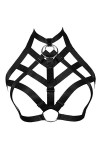JELINDA Soutien-gorge bustier de qualité supérieure, soutien-gorge exotique pour femme, lingerie gothique, bralette à cage él