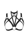 JELINDA Soutien-gorge bustier de qualité supérieure, soutien-gorge exotique pour femme, lingerie gothique, bralette à cage él