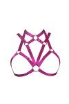 JELINDA Soutien-gorge bustier de qualité supérieure, soutien-gorge exotique pour femme, lingerie gothique, bralette à cage él