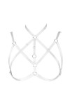 MAMOHSS Soutien-gorge harnais de corps pour femme Lingerie élastique sans bonnets Soutien-gorge cage réglable Grande taille -