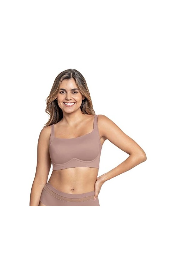 Soutien-Gorge sans Armatures Ultra-Confortable avec Un Maintien et Une couverance élevés