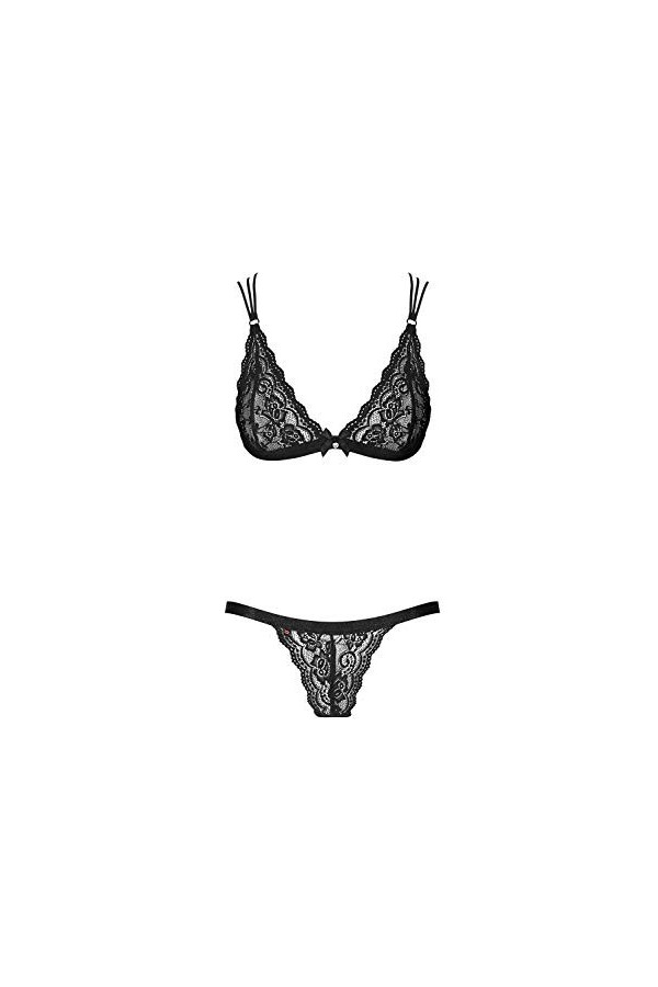 Obsessive Ensemble soutien-gorge pour femme - Noir - 38