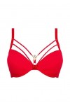 Axami Etesian Soutien-gorge push-up, rouge, 85D