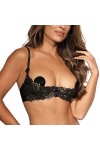 Axami Soutien-Gorge Redresse-Seins Sexy V-9831, Noir,80C