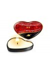 Plaisirs Secrets Mini Bougie de Massage Naturelle Boîte Cœur 35 ml