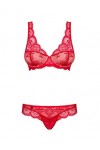 Obsessive Soutien-gorge pour femme M346 - Rouge - S/M
