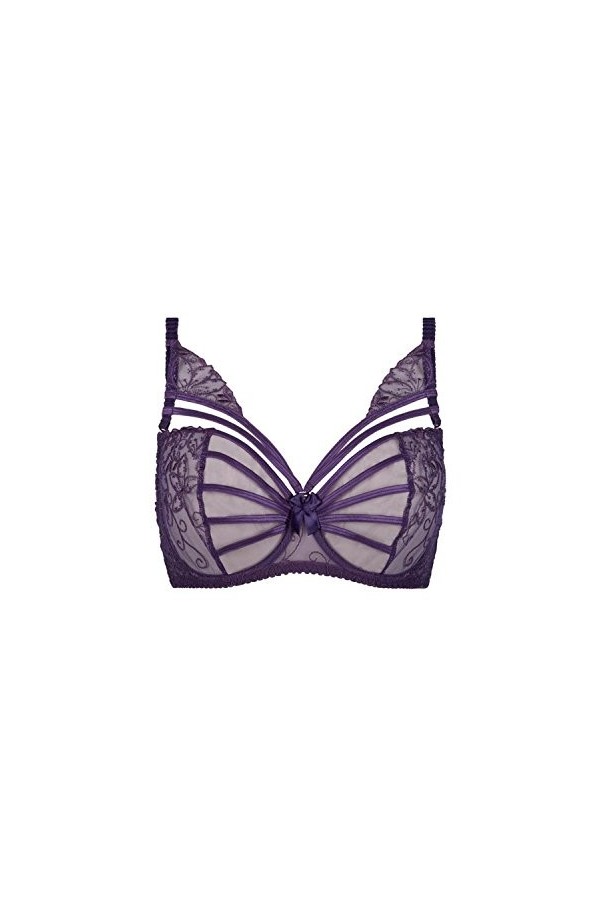 Axami Soutien-gorge à armatures pour femme. - Violet - 90G