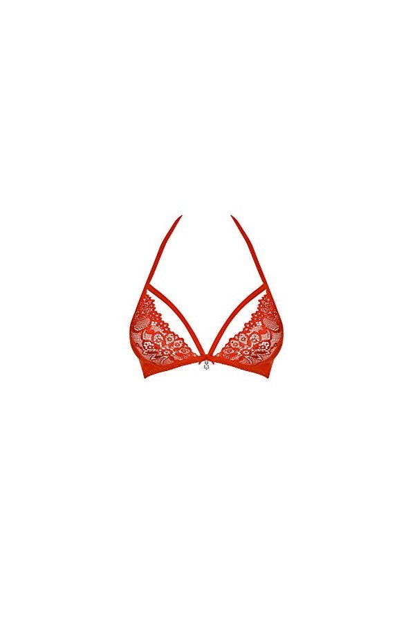 Obsessive Soutien-gorge dos nu - Rouge - S-M