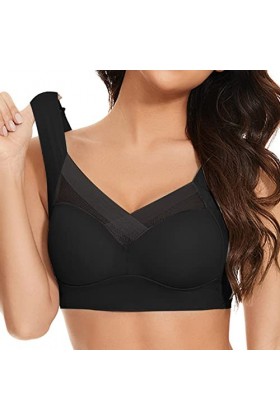 HANXIULIN Soutien-gorge multifonctionnel pour femme - Sans armatures - Soutien-gorge plunge multiway - Avec soutien-gorge lég