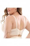 Femmes Anneau en Acier Soutien-Gorge Sexy Dentelle Confortable Collecté Réglable Soutien-Gorge Sous-vêtements Mousseline Ling