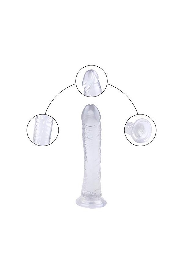 Extra Large 30cm Ġodẹ Souple Realiste Large Et Long Femme avec Ventouse Silicone Ġodẹṃîché Rẹaliste pour Femme Gros Ġodẹs XXL