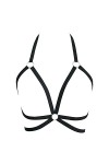 Lingerie Sexy Femme Body et Combinaison Cage élastique Soutien-Gorge séduisante Cage Strappy Bustier Bra Creux Soutien-Gorge 