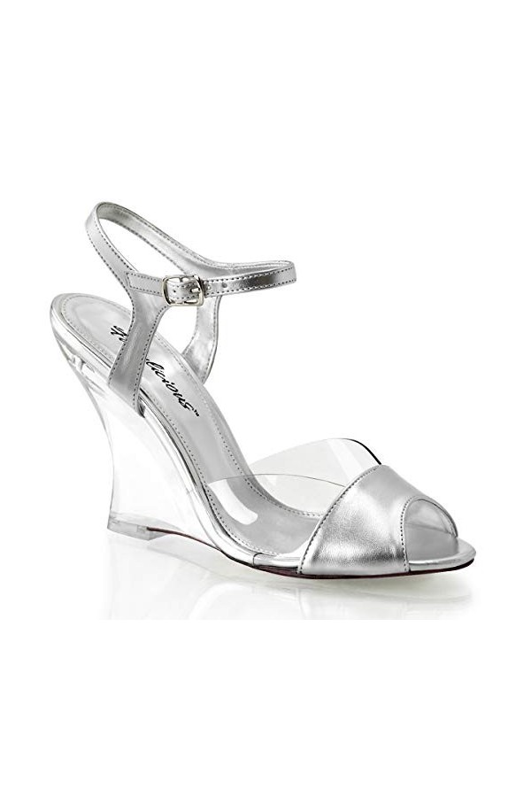 Fabulicious LOVELY-442 CLR-SLV Metallic PU/CLR UK 6 EU 39 