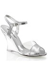 Fabulicious LOVELY-442 CLR-SLV Metallic PU/CLR UK 6 EU 39 
