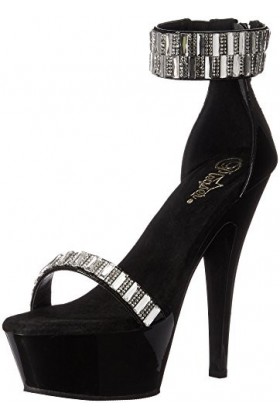 Pleaser KISS-269RS Blk/Blk UK 8 EU 41 