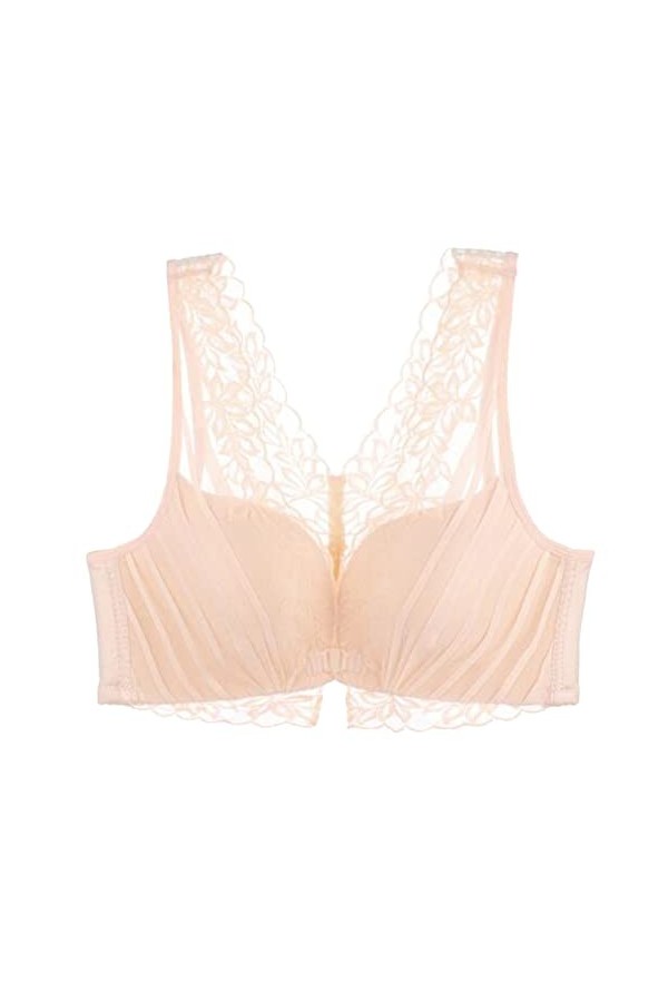 Brassière Femme Sexy Soutien-Gorge Sexy à Ouverture Frontale pour Poitrine Petite et Charnue Effet de Rassemblement et Mainti