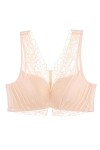 Brassière Femme Sexy Soutien-Gorge Sexy à Ouverture Frontale pour Poitrine Petite et Charnue Effet de Rassemblement et Mainti