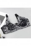 HANXIULIN Soutien-gorge à fermeture avant pour femme - Amovible - Transformable - Grande taille - Soutien-gorge push-up confo