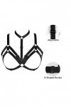 JELINDA Soutien-gorge bustier de qualité supérieure, soutien-gorge exotique pour femme, lingerie gothique, bralette à cage él