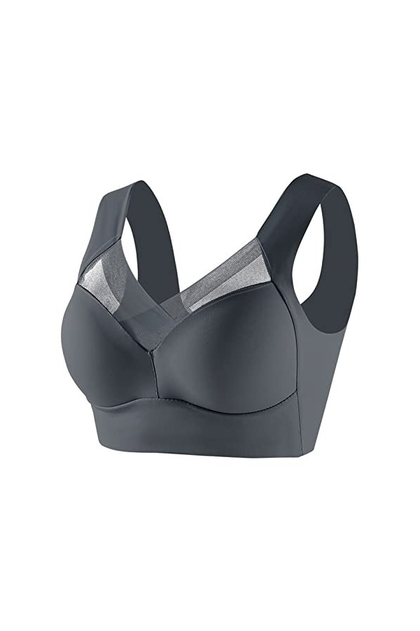 Générique Redresse Seins, Femme Soutien-Gorge Confortable À Tétons La Mode Décontractée, sous Vêtements Épaules De Couleur Un