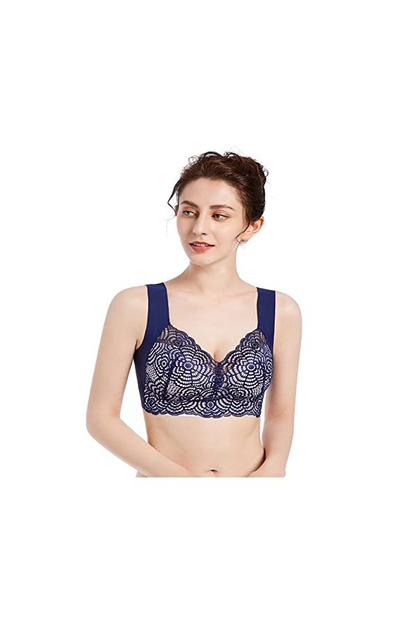 Générique Bustier Femme Sexy, Prettyhealth Lymphvity Detoxification and Shaping & Powerful Lifting Bra, Soutien-Gorge sans Fi