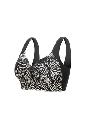 Générique Harnais Femme, Prettyhealth Lymphvity Detoxification and Shaping & Powerful Lifting Bra, Soutien-Gorge sans Fil en 