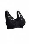 Générique Body Sexy, Femme Nuit New Front Button Breathable Skin-Friendly Bras Comfortable High Impact Plus Size Bra Harnais 