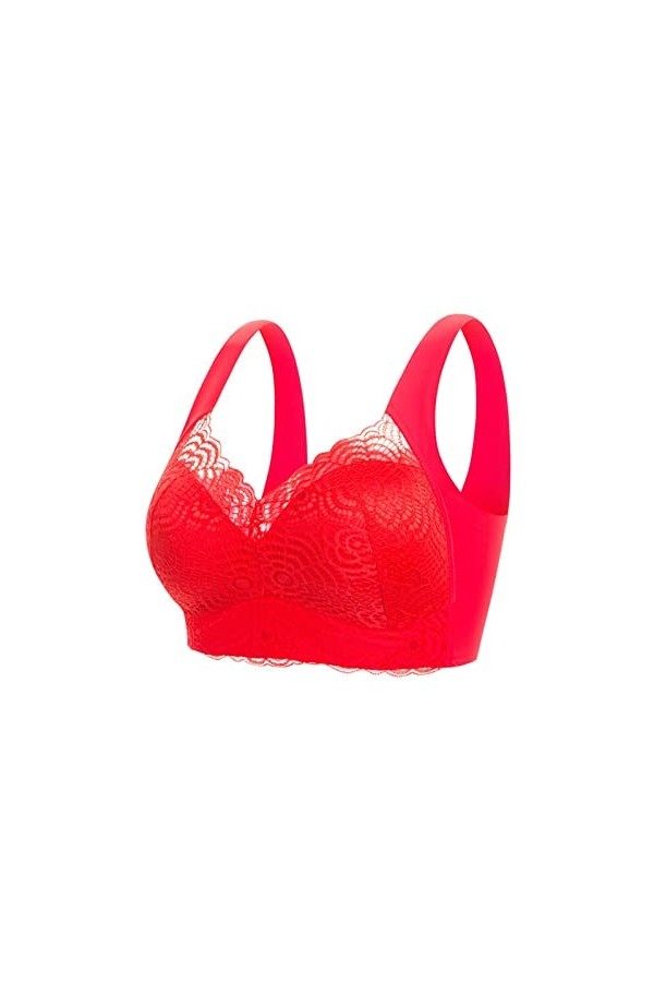 Générique Lingerie Femme, Prettyhealth Lymphvity Detoxification and Shaping & Powerful Lifting Bra, Soutien-Gorge sans Fil en