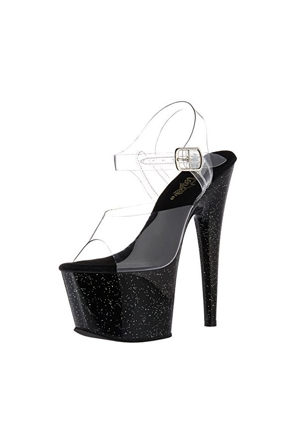 Pleaser ADORE-708MG CLR/Blk UK 3 EU 36 