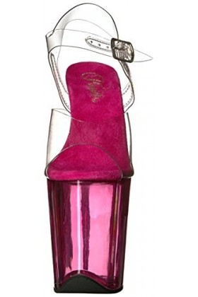 Pleaser FLAMINGO-808T CLR/Pink Tinted UK 2 EU 35 