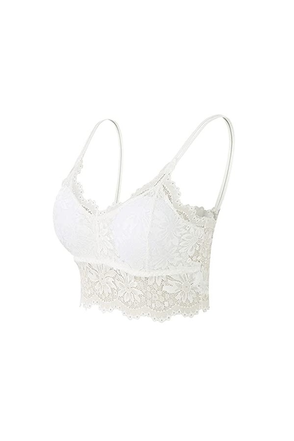 Meggsnle Brassière Sport Femme sous Vetement Femm Soutien Gorge Attache Devant Soutien Gorge Maintien Dos Haut De Sport Sexy