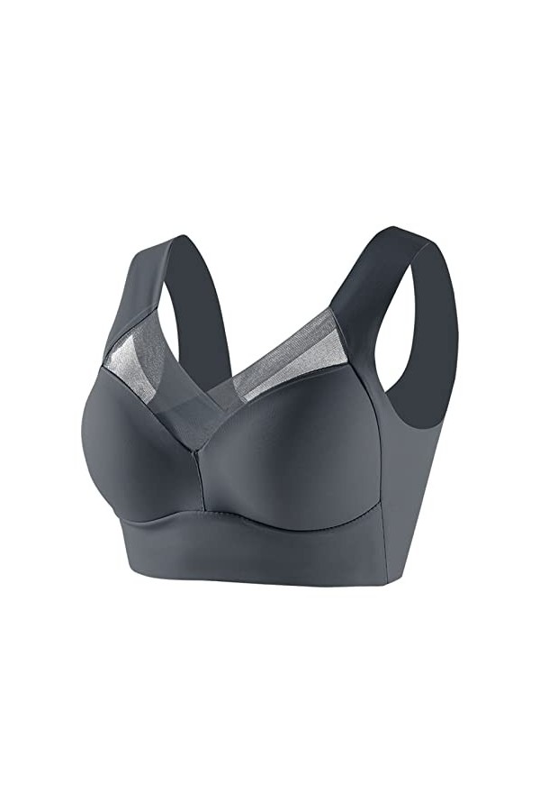 Soutien-gorge push-up rembourré pour femme - Sous-vêtement sexy confortable au quotidien - Soutien-gorge classique dos nu - B