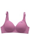 Femme Soutien-Gorge en Acier Coupe Mince Brillant dâge Moyen et Personnes âgées Soutien-Gorge sous-vêtements Soutien-Gorge S