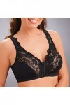 Générique Harnais Cuir Femme Sexy Érotique, Nuit New Front Button Breathable Skin-Friendly Bras Comfortable High Impact Plus 