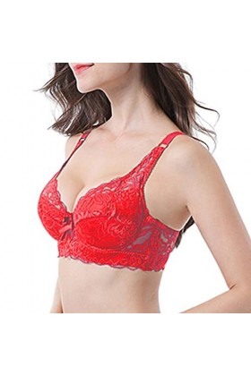 Femmes Sexy Dentelle rassemblée Soutien-Gorge Sangles réglables Coupe du Sein sous-vêtements Legging Minceur Grande Taille R