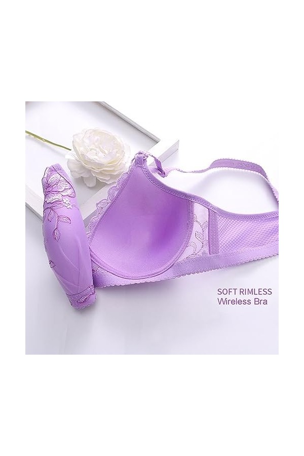 Soutien-Gorge Push Up sous-vêtements Petit Sein Soutien-Gorge Sexy for Femmes Soutien-Gorge sans Fil Filles Étudiants Soutien