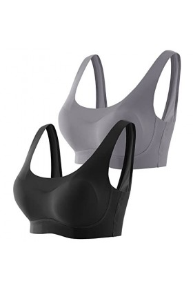 liaddkv Soutien-gorge 2 pièces pour femme avec soutien haut de gamme, multicolore, XXL