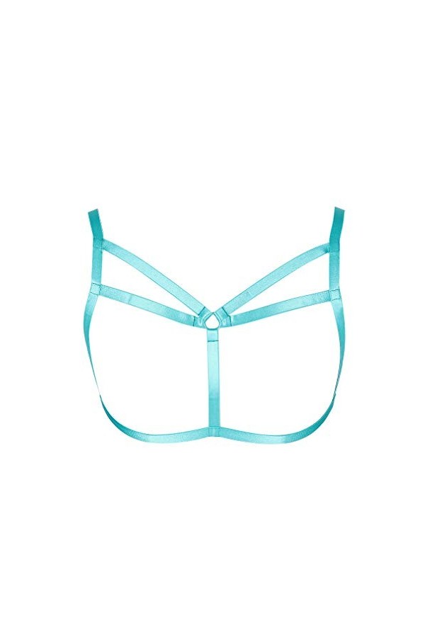 MAMOHSS Harnais de corps élastique pour femme Taille plus réglable - Blanc - Taille Unique