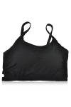 Gemini_mall® Femme Sexy Bretelles dété Crop Tops Découpe Bustier Bralette Bralette - Blanc - Taille Unique