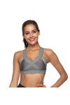 TOPKEAL Soutien-gorge de beauté pour femme - Dos sexy - Lingerie élastique, Blanc., M