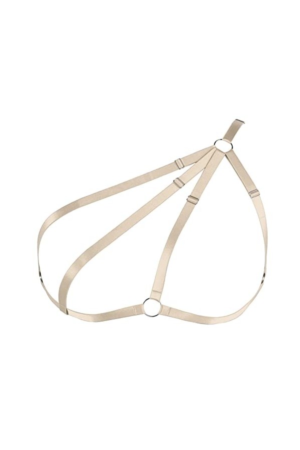 Soutien-gorge harnais de corps pour femme - Grande taille - Style gothique - Pour Noël, carnaval, Halloween, photographie, da