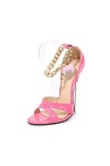 16 CM/6.29IN Sexy Bout Ouvert Talons Hauts Fétiche Chaussures Talons Aiguilles Discothèque Pôle Danse Mariage Fête Bal Sandal